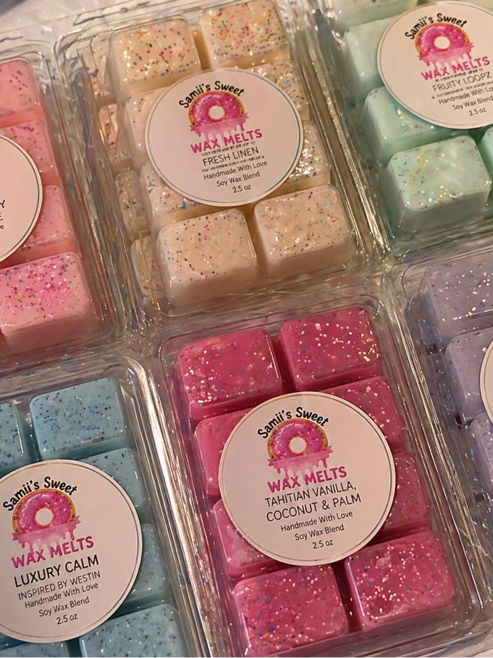 Bundle of 3 packs (6cubes each) / velvet cherry scent